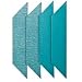 93664 -- 7/8" (1 mm) W x 4-1/2" (114 mm) L 100 Grit A/O Hook-Face DynaCut Raised Panel Strip