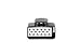 ACDelco 15326110 GM Original Equipment Black Multi-Purpose Pigtail