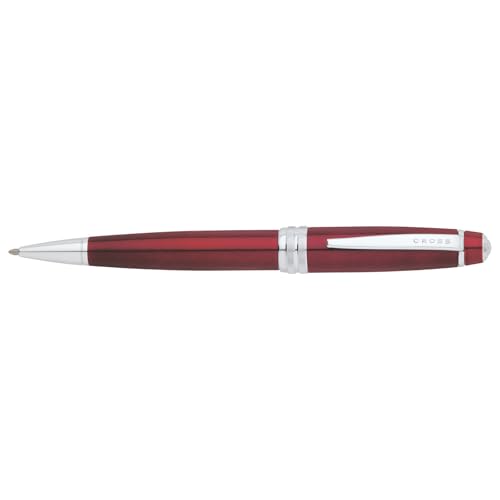 Image of Cross Coventry Red Lacquer Refillable Ballpoint Pen - Medium Point, Black Ink, Presented in a Luxury Gift Box