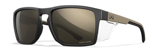 Image of Wiley X WX Founder Sunglasses Safety Glasses for Men Shatterproof UV Eye Protection