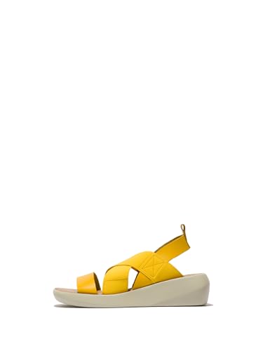 Fly London Baji848fly Sandal en cuir premium et finitions soignées