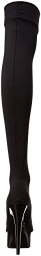 Ellie Shoes Women's 609-Ski Stiletto Stretch Lycra Thigh High Boot3