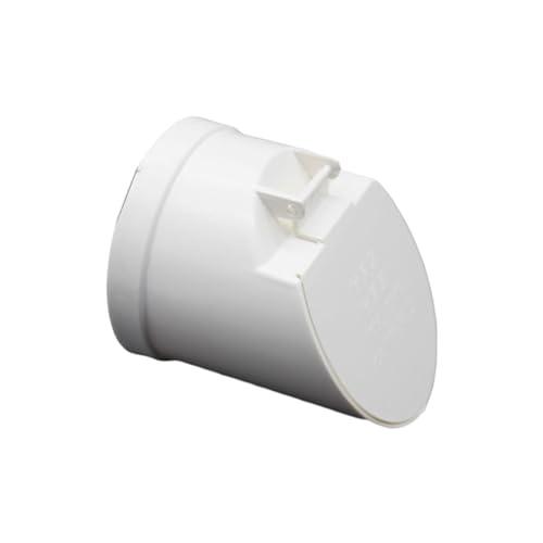 Aqxybgt Tubo di drenaggio in PVC da 50-160 mm Scarichi a Pavimento Chiusura Automatica Coperchio della valvola di Spostamento Chiusura Automatica della valvola antiriflusso Antiodore(Color:75mm)