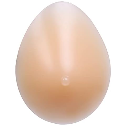 Silicone Breast Form Insert Mastectomy Prosthesis Waterdrop Bra Pad Enhancer Only 1 Piece B+ Cup 350g Cover