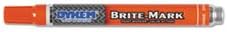 DYKEM BRITE-MARK Medium Markers - orange marker layout marking pen [Set of 12]