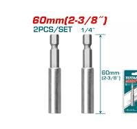 Image of TOTAL Screwdriver Bit Holder, Heavy-Duty Magnetic Extension