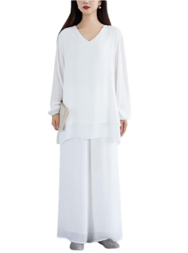 Conjunto de ropa Zen Two premium con pantalón de pierna ancha 1