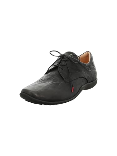 Think! Herren Stone Herren Schnürhalbschuhe, 00001 Schwarz, 45 EU