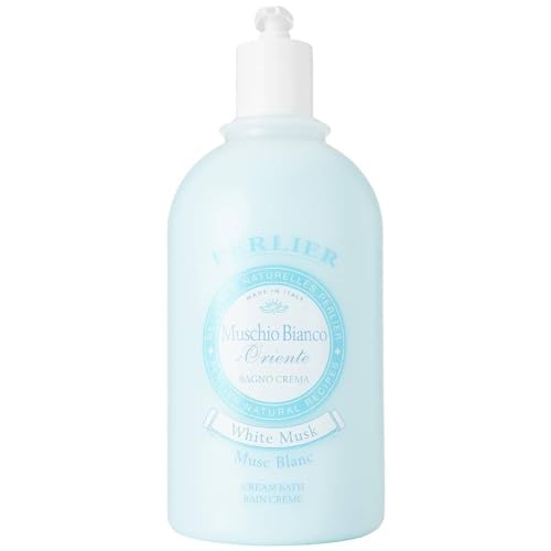 Baño Espuma Musgo Blanco Perlier de 3000 ml con práctico dosificador para el cuidado diario