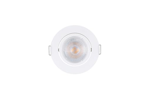 Sylvania Recessed LED Spotlights, Set of 3 GU10 Fittings, 345 Lumen Warm White (3000K) - Image 3