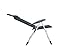 Crespo Compact Air-Elegant Aluminium Klappstuhl extra flach Faltstuhl Campingstuhl Gartenstuhl, Grau
