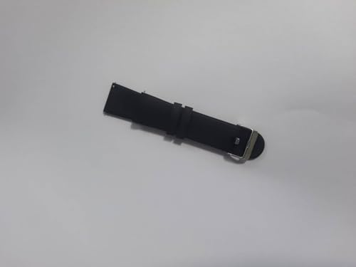 Correa negra de silicona para reloj mujer miniatura 7
