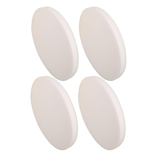 SUPVOX Inserto de Cojín Redondo de Espuma 34 CM Diámetro X 2 CM Grosor, 4 Unidades para Tapete de Almohada, Cama de Perro y Uso en Hogar