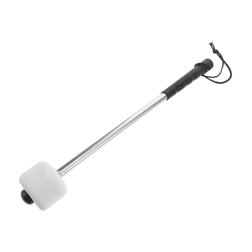 Baquetas Levemolo Chic con agarre ergonómico, cabeza de fieltro de lana y mango de acero inoxidable para batería, ideal para actuaciones en vivo y estudio miniatura 1