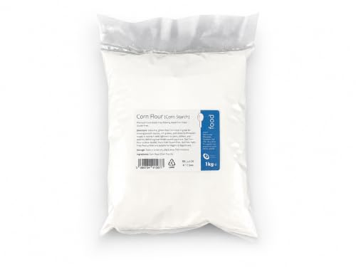 Premium Maize Cornflour 1kg Ultra-Fine Gluten-Free Thickening Powder
