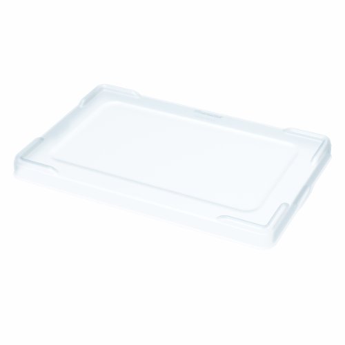 Akro-Mils 33061 Clear Snap On Plastic Lid For Akro-Mils 33162, 33164, 33165, 33166, 33168 Akro-Grid Storage Tote, (4-Pack) #TOP16