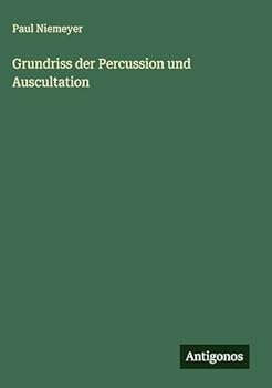 Hardcover Grundriss der Percussion und Auscultation [German] Book