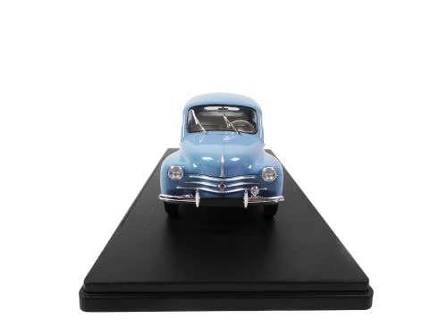 OPO 10 - Miniature car reproduced at 1/24 scale compatible for Renault 4CV Joaninha 1958 - PTVQ9, Blue - Image 3