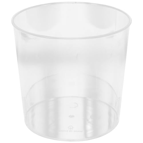 MAGICLULU Transparent Anti-fall Flower Vase Small Container for Flower Arranging and Decorative Plants Multifunctional Storage Bucket for Home and Office - Image 3