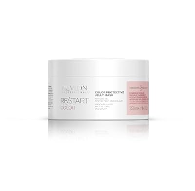 Revlon Professional RE/START Color Protective Jelly Mask  Mascarilla de Acondicionamiento Profundo para Cabello Teñido  Realza el Color  la Suavidad y el Brillo  250 ml