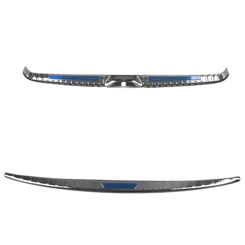 Protection de seuil coffre arrière pour Toyota Sienna XL40 2021 2022 2023 2024 Black Blue