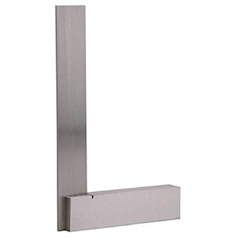 NATIONAL TOOLS CENTRE Try Square Metal High Grade Engineering TrySquare Machinist Square (8 INCH)