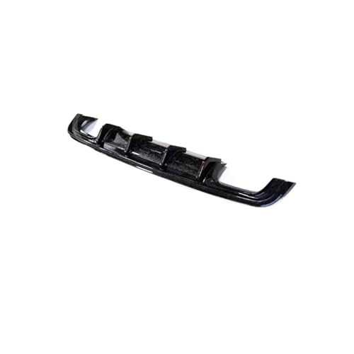 OKQLXZMKQ Forged Carbon Fiber V Style Rear Diffuser Bumper Lip Spoiler Compatible for BMW X5M F85 X6M F86 2015-2018 FRP Bumper Guard Car Styling(Forged Carbon)