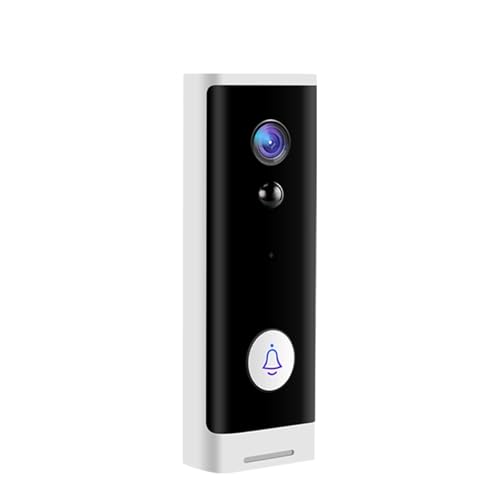 Sonnette vidéo contre les colis perdus avec mini-interphone à piles pratique - 2