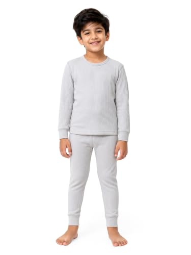 Image of mackly Kids Thermal Set for Boys, Cotton Full Sleeve Winter Wear | 1 Pack