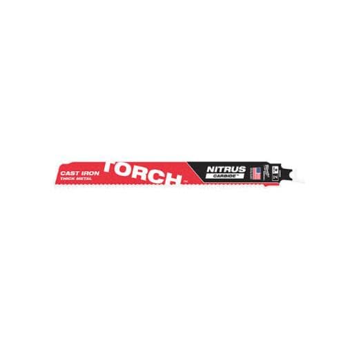 Milwaukee The Torch 9 in. Nitrus Carbide Reciprocating Saw Blade
