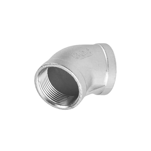 Conector hembra de acero inoxidable NPT de 3" con ángulo de 45 grados 4