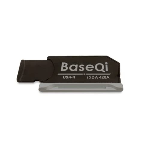 BASEQI UHS-II Aluminum microSD Adapter for 2021 M1 MacBook Pro 14 & 16ââ‚¬Â (Space Gray)