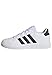adidas Unisex - Bambini e ragazzi Grand Court Lifestyle Tennis Lace-Up Shoes, Cloud White Core Black Core Black, 38 2/3 EU immagine