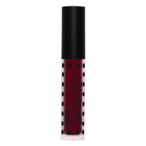 Sacha Cosmetics Intense Matte Lip Velvet Liquid Lipstick, Long-Lasting Velvet Matte Finish, 0.2 fl.oz Are You Red-dy?