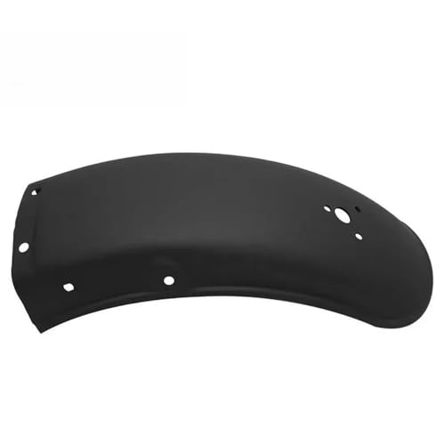 Garde-boue arrière en métal de qualité supérieure noir chromé pour moto