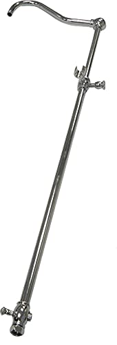 Kingston Brass CCR6171 Vintage 60-Inch Add On Shower with 17-Inch Shower Arm, Polished Chrome