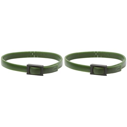 beaphar Zecken- & Flohschutz Halsband Katze | Schutz vor Zecken Flöhen | Wirkt 4 Monate | Katzenhalsband mit Sicherheitsverschluss | Farbe: Grün | Länge: 35cm (Packung mit 2)