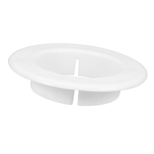 Alipis Cubierta del Agujero De La Pared Tapa Redonda De Plástico para Orificio De Ca Cubierta Decorativa para Orificio De Ca Cubierta del Orificio del Acondicionador Abs