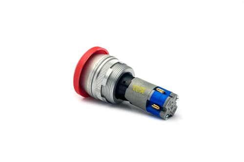 Interrupteur de sécurité 414 019 300 Hetronic bouton Saia champignon en alliage