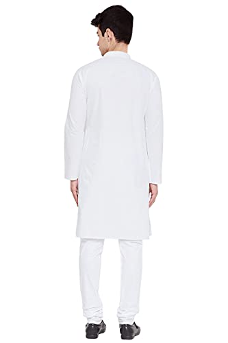Image of trustous Mens straigth Solid Kurta Pyjama Set Combo in 100% Cotton with 16 Colour Option and Size are XS to 3XL for (Birthday,Wedding, Ceremony, Casual, Engagement)
