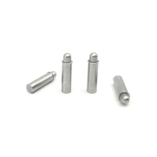 Perno cilindrico elastico con intaglio, 2 pezzi M1.5 M2 M3 M4 Viti perno di posizionamento tallone di arresto Sfera marciapiede