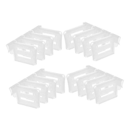 HORIALENCE 4 juegos Separadores Ajustables para Refrigerador Divisores Expansibles para Organizar Gavetas y Almacenamiento Cocina para Clasificación de Alimentos y Accesorios