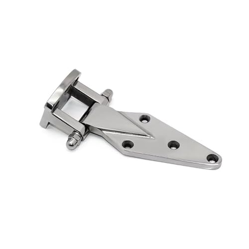 Charnière pliante inox petite feuille idéale pour aménager un van ou meuble