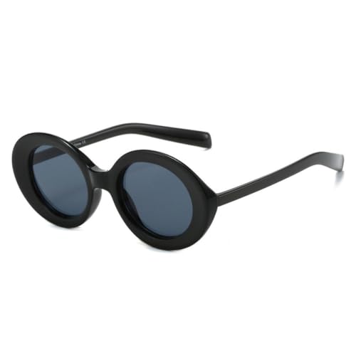 Lunettes de soleil UV400 MUTYNE monture ovale rétro en dégradé de couleur