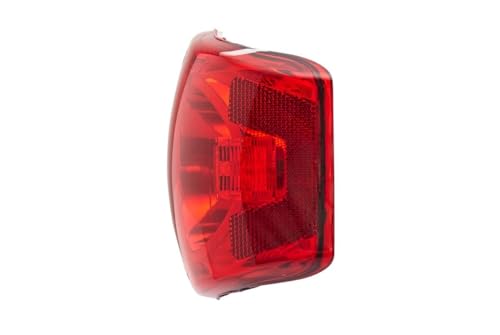 HELLA Rückleuchte - Caraluna II - Glühlampe - 12V - Einbau/geschraubt - ECE - Lichtscheibenfarbe: rot - Stecker: Flachstecker - links - Menge: 1-2VA 341 419-111