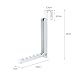 YAMAZAKI Home Smart Over The Door Hooks - Folding Hanging Coat Rack - 1-Hook - Steel