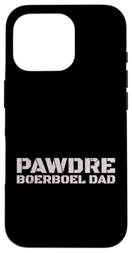 PAWDRE Boerboel Dad Dog Owner Canine Papa �X�}�z�P�[�X iPhone 16 Pro �p