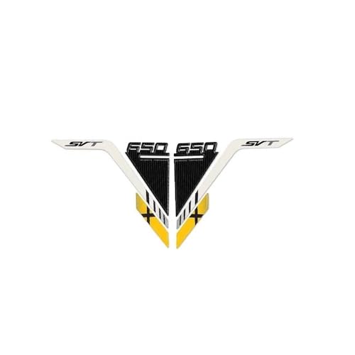 Protection réservoir QJ Motor SVT 650 X 2024 autocollant noir antidérapant