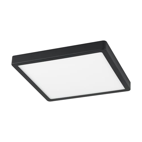 Plafonnier LED connecté EGLO anti-éblouissement et étanche IP44 pour salle de bains