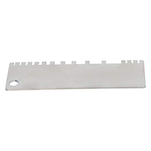 Calibrador de Espesor para Hilo y Lámina de Metal Acero Inoxidable miniatura 4